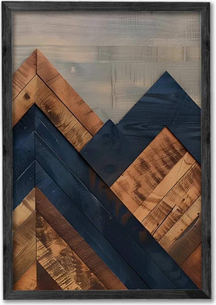 Pikturë dekorative me kornizë (3 copë), Wallity, Ersy3Syhcrv58