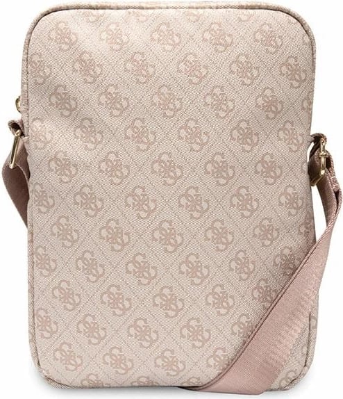 Çantë për tabletë Guess 4G Stripes, 10", rozë, me rrip