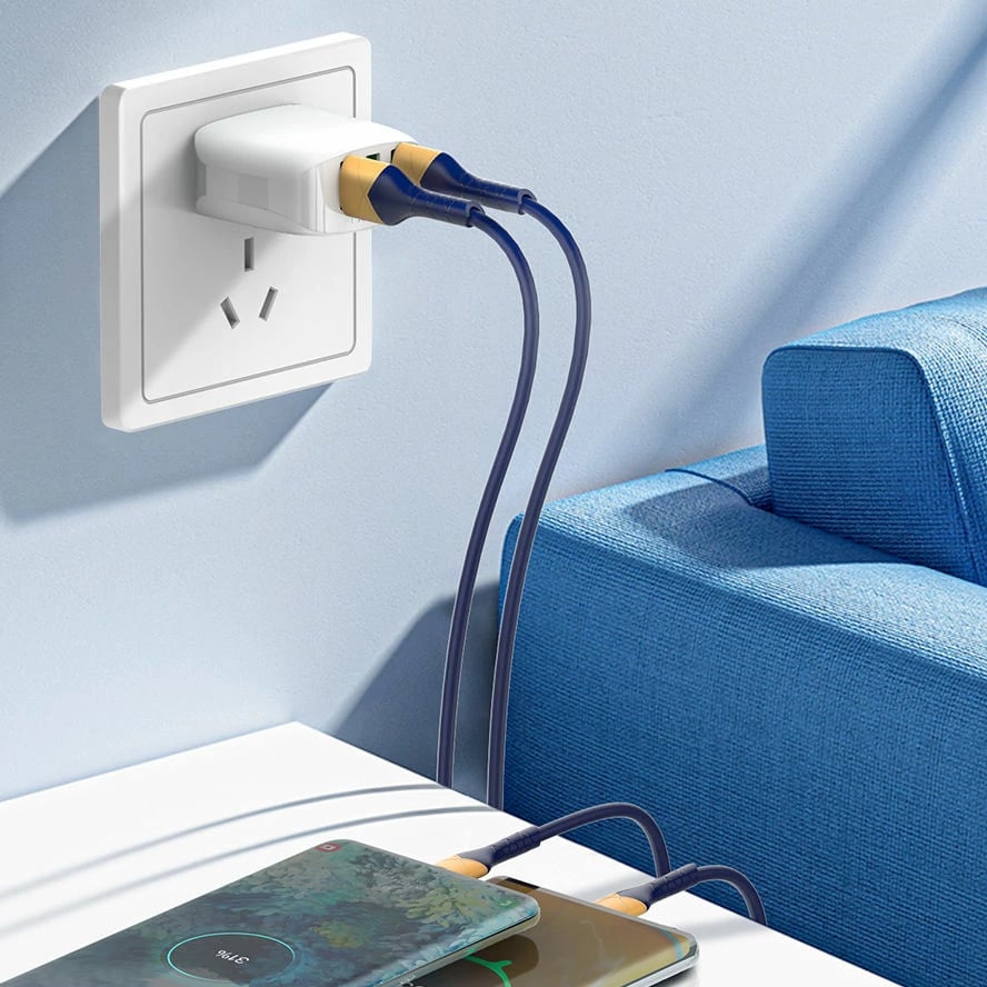 Kabllo E Karikimit LDNIO LS802 (Kaltër e mbyllur) Kabllo E Karikimit LDNIO LS802 (Kaltër e mbyllur)