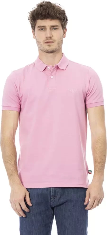 Maicë polo për meshkuj Baldinini Trend, rozë