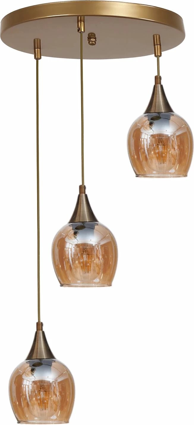 Llambë tavani Opviq, ngjyrë mjaltë dhe ari, 9062-3