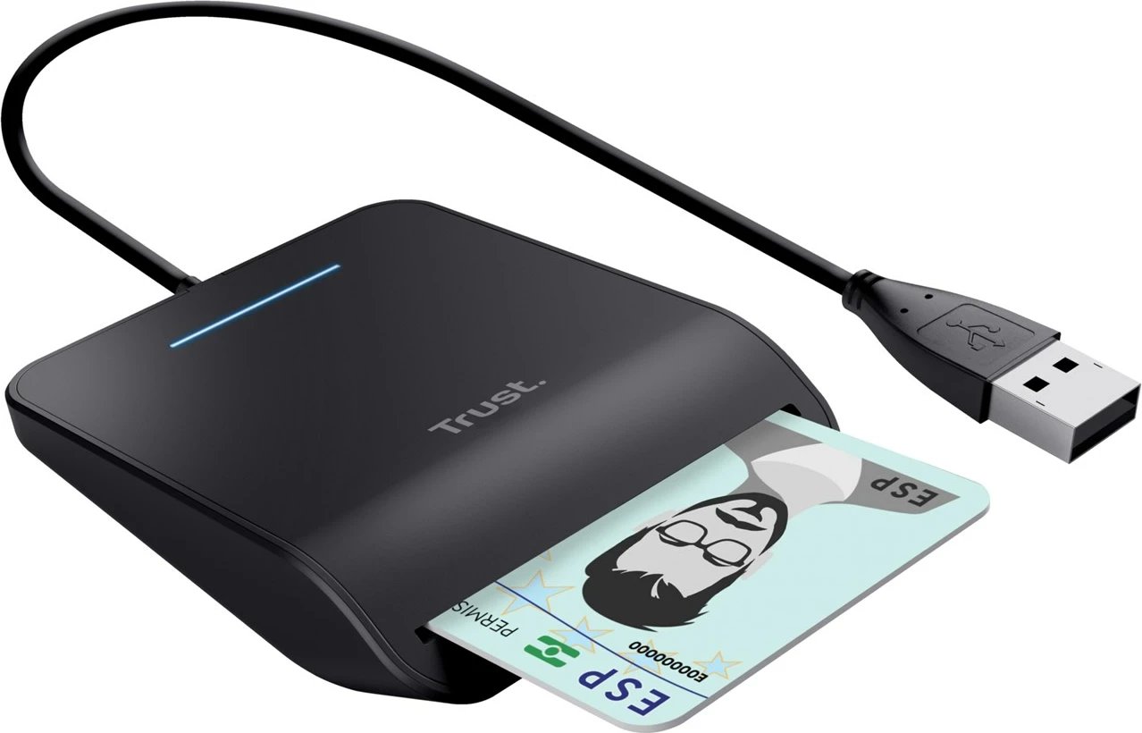 Lexues kartelash të mençura Trust Primo, USB, i zi