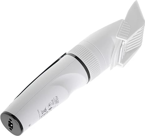 Makinë qethëse Adler AD 2839, LCD, IPX6, bateri 2000mAh, karikim USB-C, me krehëra 3–18 mm, e bardhë Makinë qethëse Adler AD 2839, LCD, IPX6, bateri 2000mAh, karikim USB-C, me krehëra 3–18 mm, e bardhë