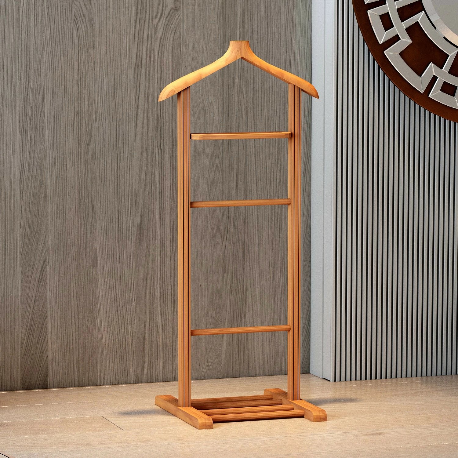 Stendë për rroba Hanah Home, Beta Single, ngjyrë natyrale