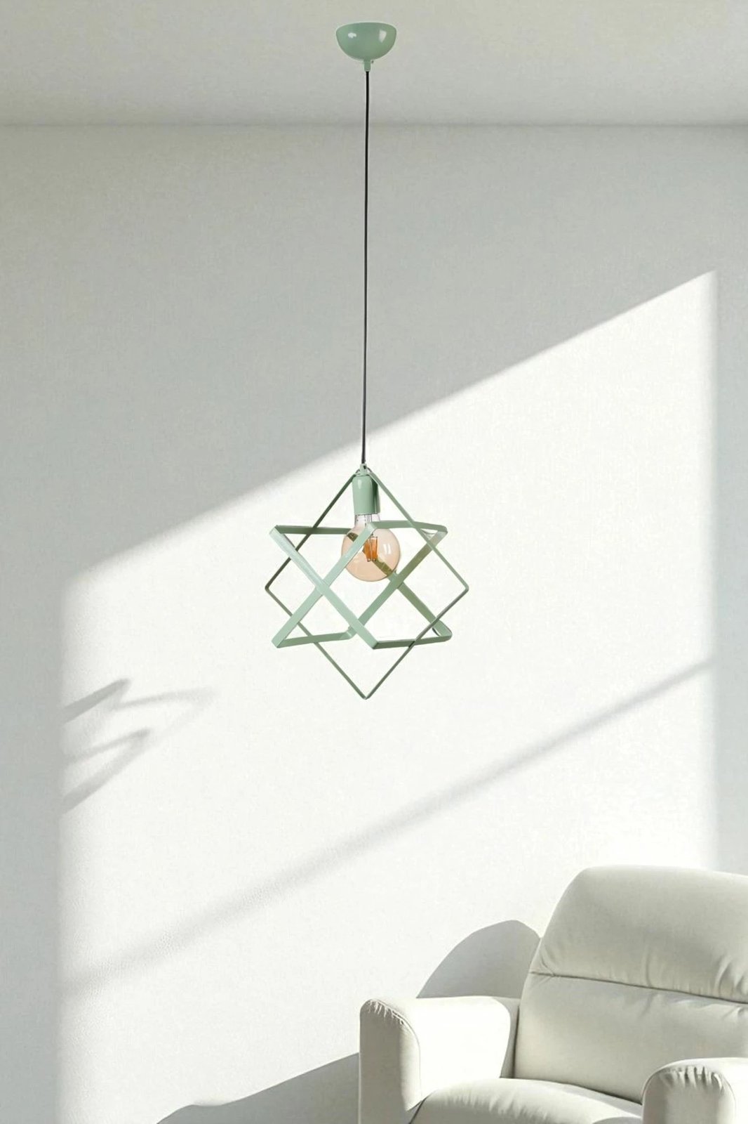 Llambë tavani Opviq, ngjyrë mente, 9034-2