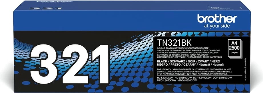 Toner Brother TN-321BK, i zi, deri 2500 faqe