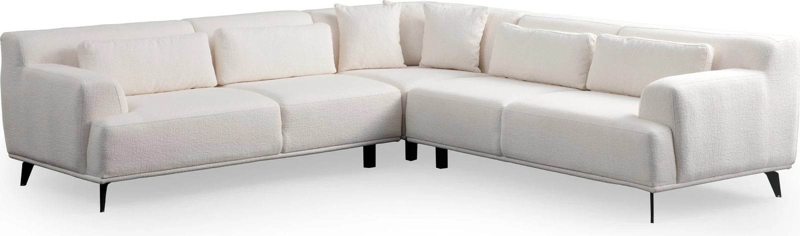 Këndare Atelier del Sofa Jaguar L2-C-2R, e bardhë