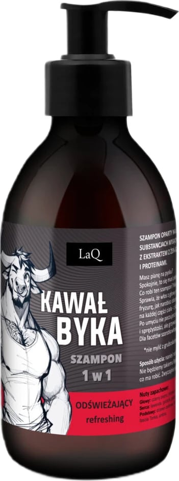 Shampon për meshkuj LaQ 1w1 Bull's Piece 300ml