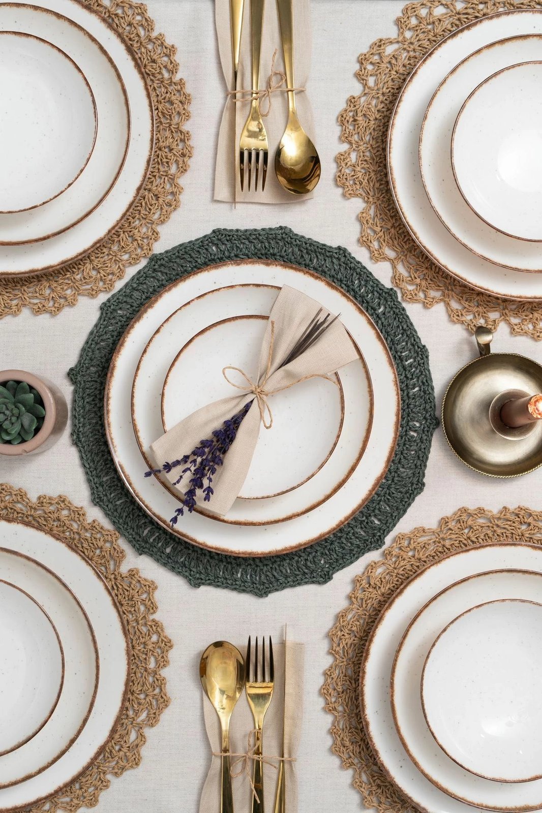 Set enësh për drekë (24 copë), Hermia, GBSATN24KY458KH