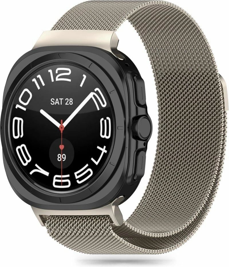 Rrip Tech-Protect MilaneseBand për Samsung Galaxy Watch Ultra 47mm, Bezhë
