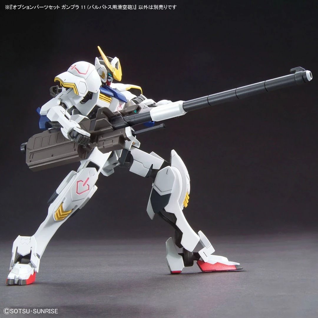 Set pjesë opsionale Gunpla Bandai GUN67152, Smoothbore Gun për Barbatos, 1/144