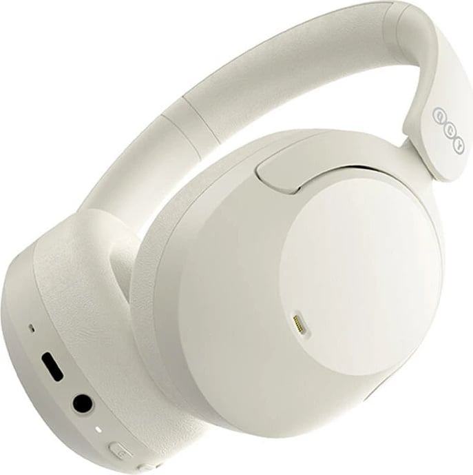 Kufje wireless QCY ANC H4, over-ear, Bluetooth 5.1, 70 orë, e bardhë Kufje wireless QCY ANC H4, over-ear, Bluetooth 5.1, 70 orë, e bardhë