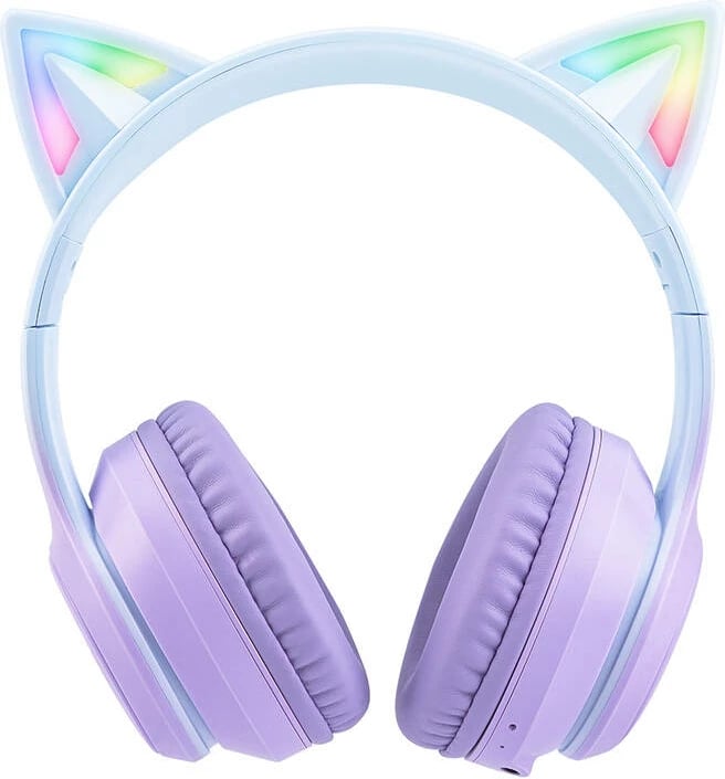 Kufje gaming ONIKUMA B90, Bluetooth 5.0, me mikrofon, RGB, blu/vjollcë