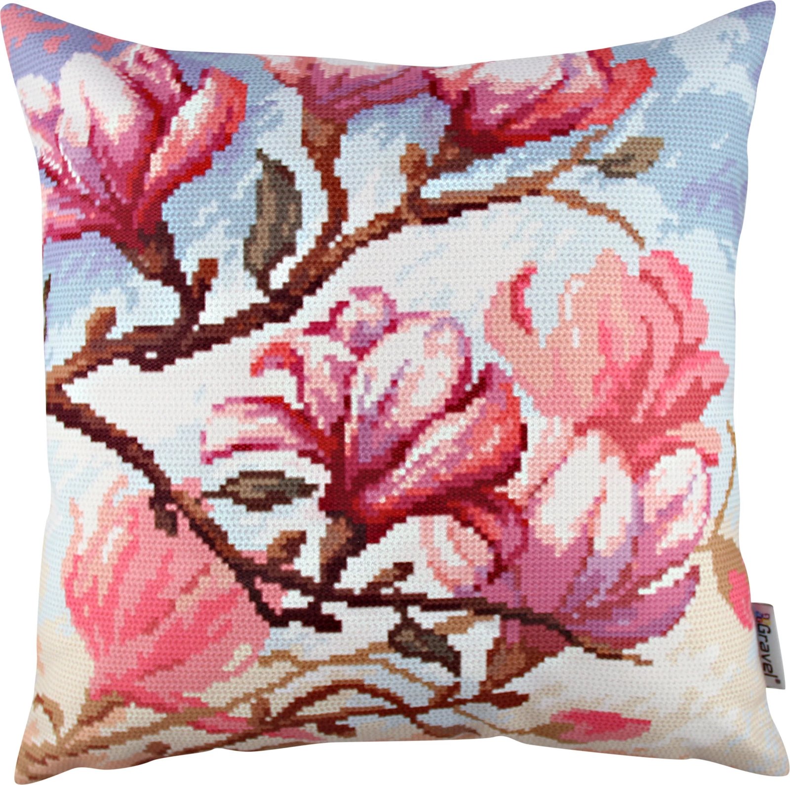 Jastëk dekorativ Evila Originals, shumëngjyrësh, A10969, 43x43cm