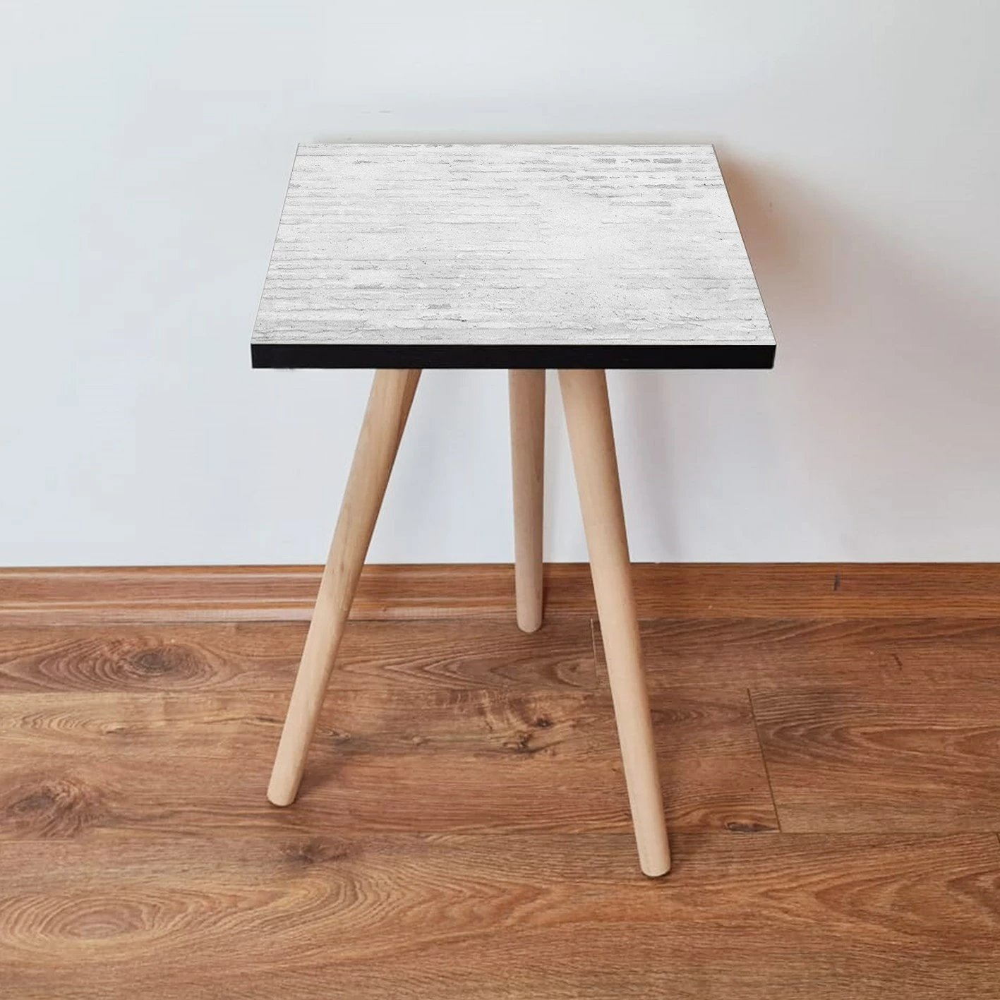 Tavolinë anësore Skye Decor, Shp68, e bardhë