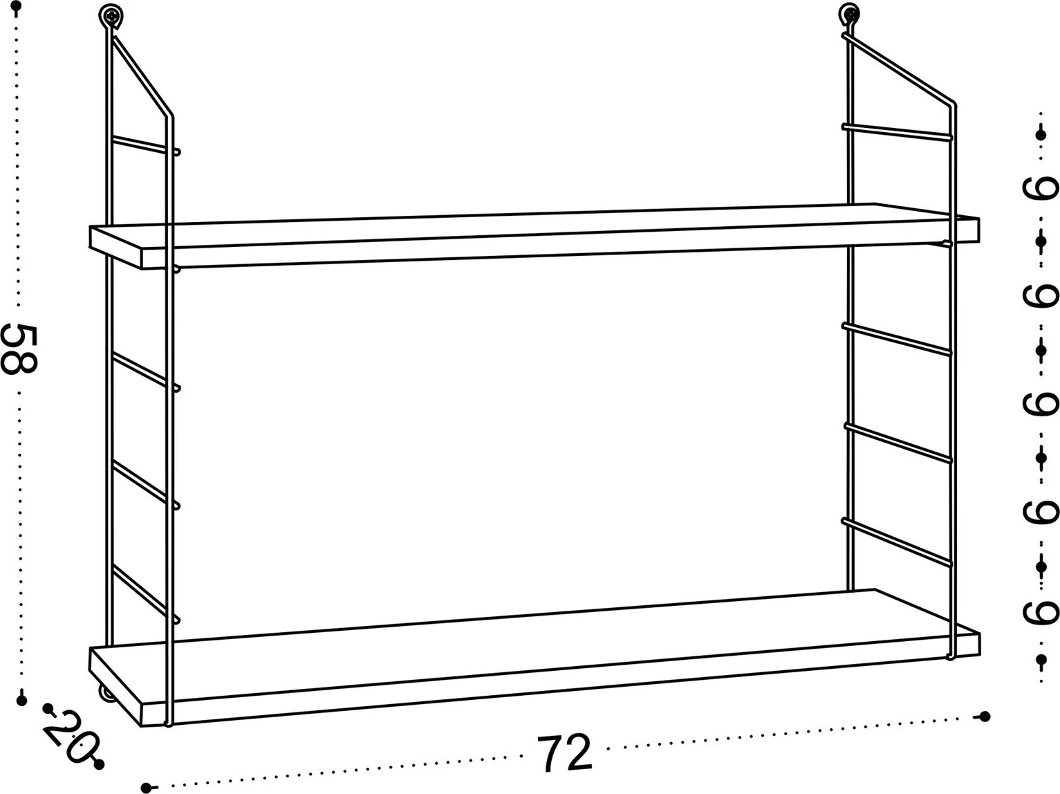 Raft muri Hanah Home, Armoni 2'li, i bardhë