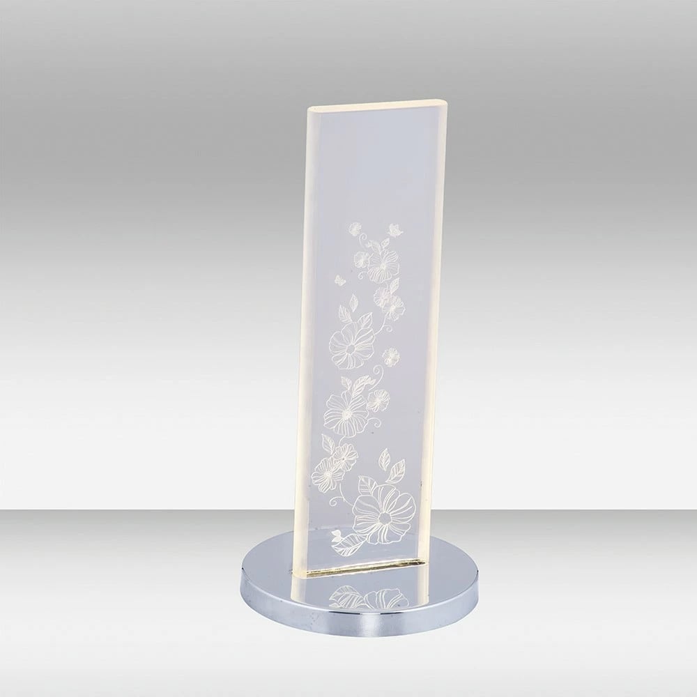 Llambë tavoline Opviq, L1685, krom