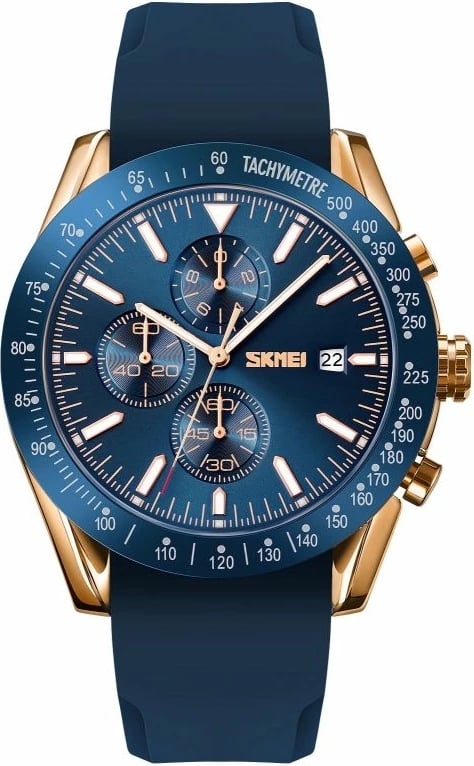 Orë dore për meshkuj Skmei, blu