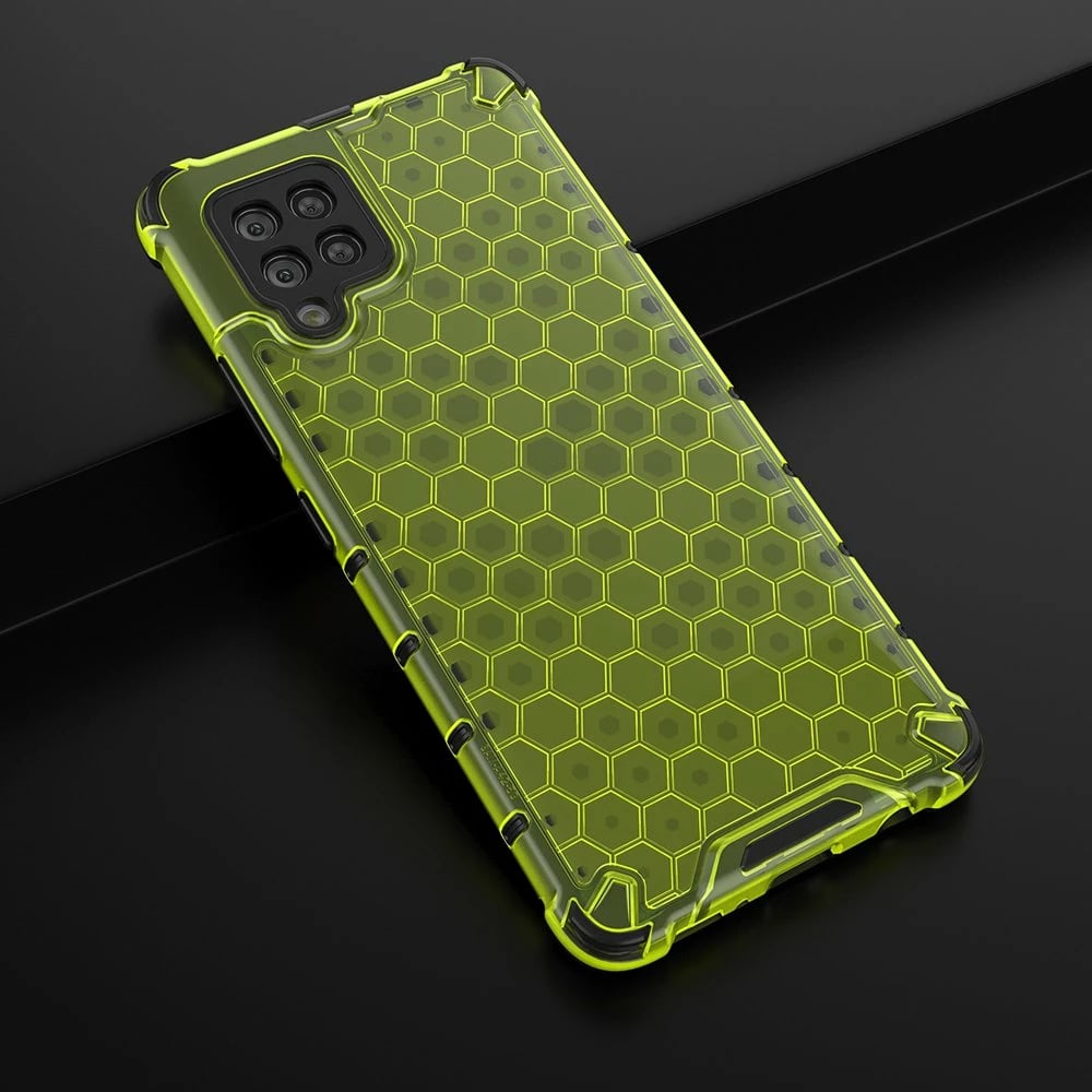 Mbështjellës Hurtel Honeycomb për Samsung Galaxy A42 5G, Gjelbër