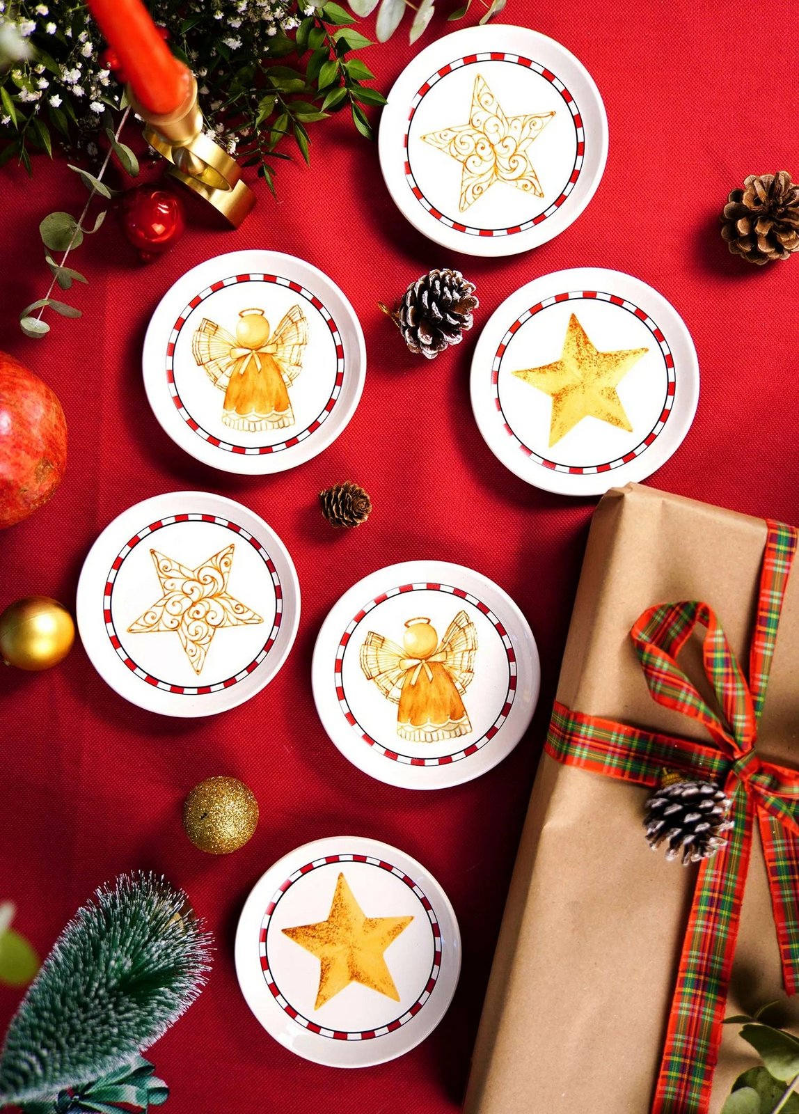 Set pjatash të vogla për meze (6 copë), Hermia, NEW037