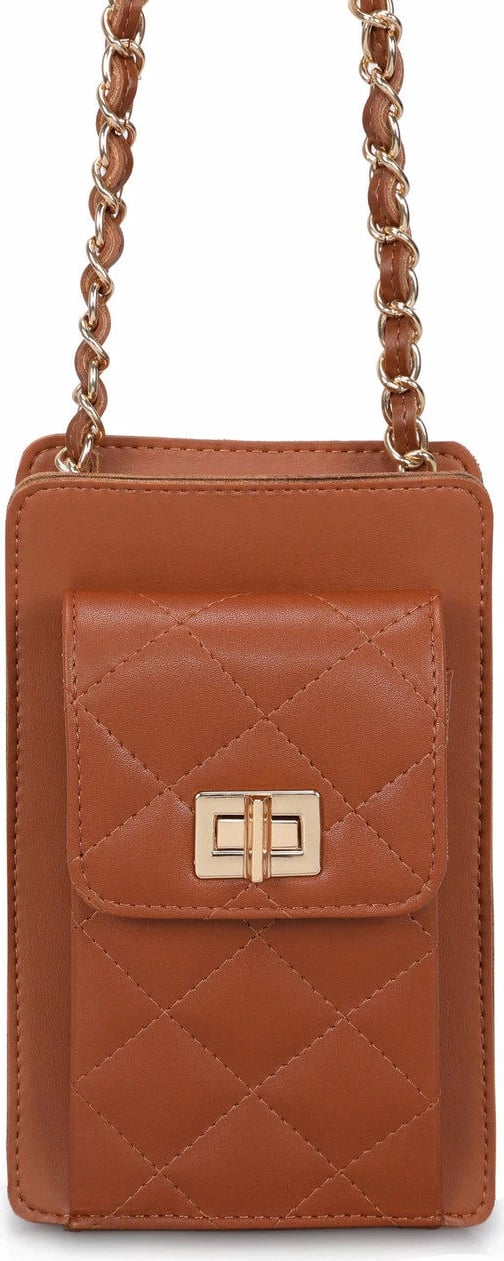 Çantë crossbody ngjyrë tan Lucky Bees, 305
