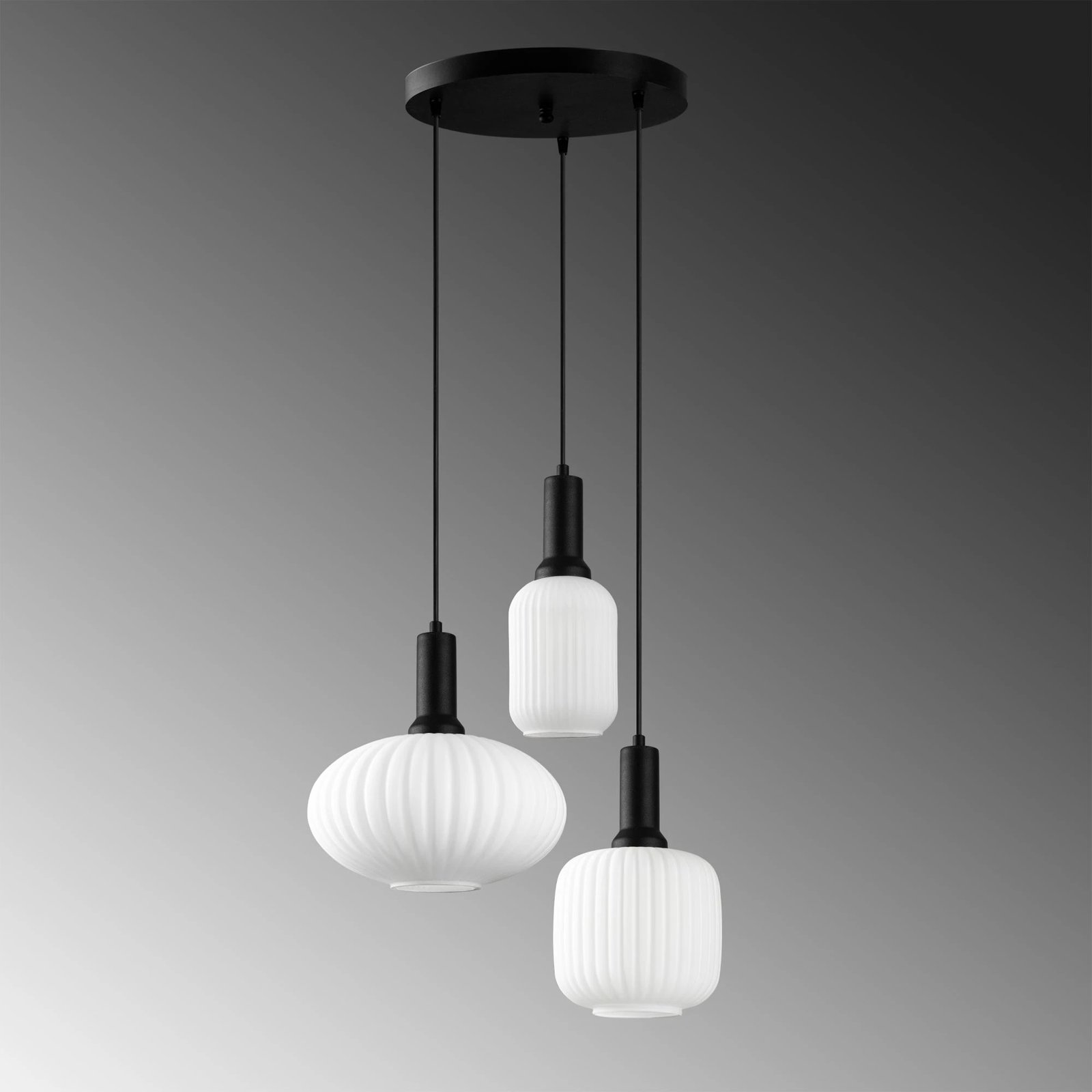 Llambë tavani Opviq, Asker - 15202, e zezë