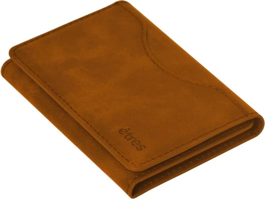 Portofol Etres Smart Wallet Classic ngjyrë kafe