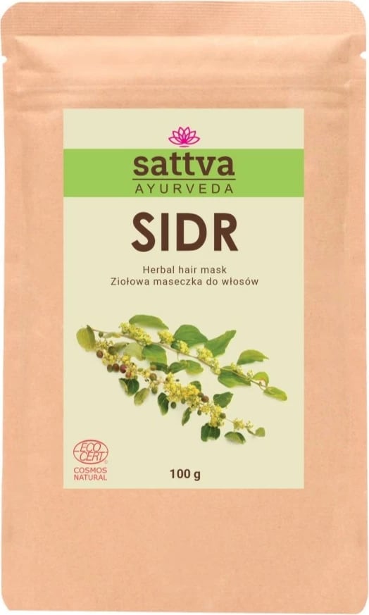 Maskë për flokë për femra Sattva Sidr 100g