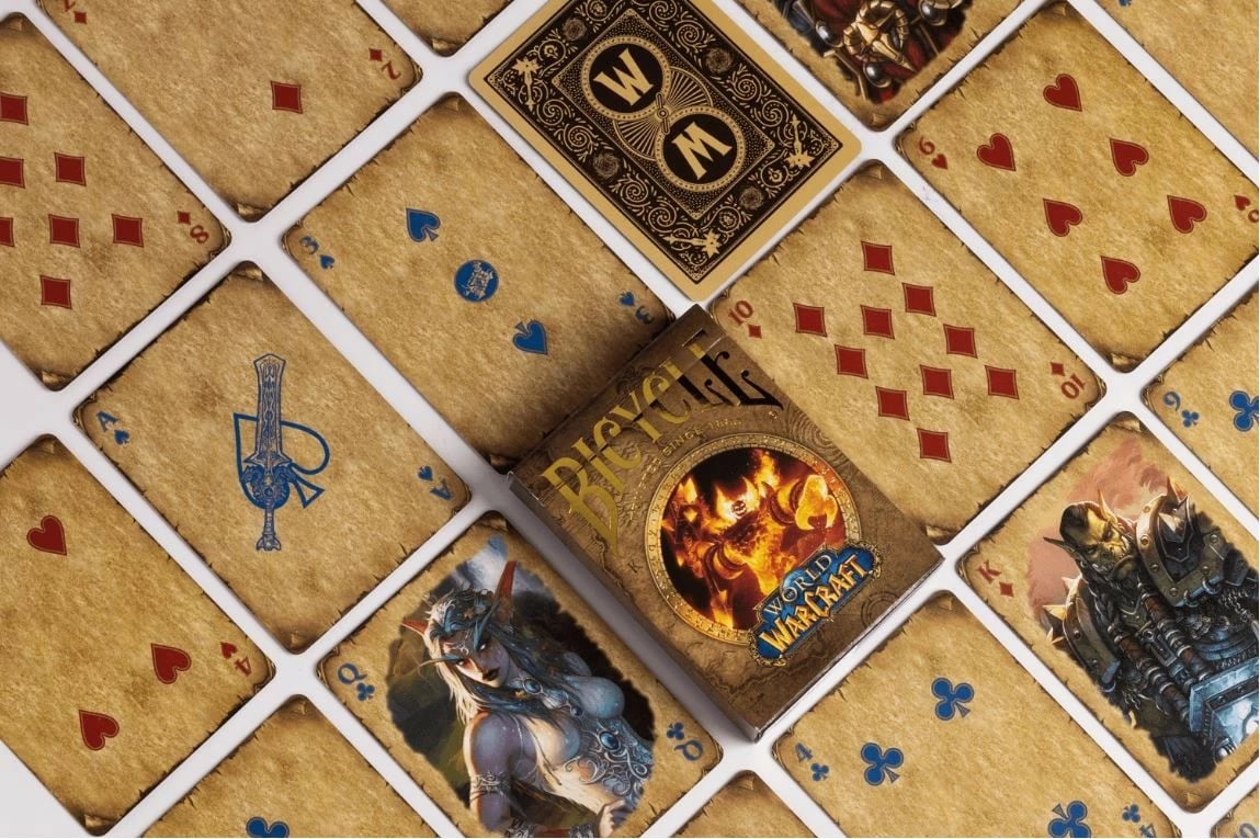Letra loje Bicycle World of Warcraft Classic, poker size, për të gjithë