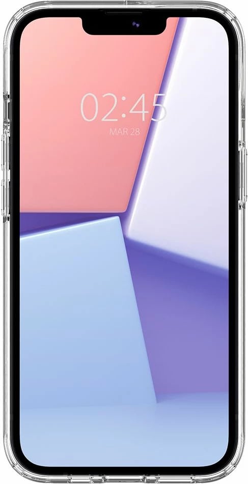 Mbështjellës Spigen Ultra Hybrid Mag me MagSafe për iPhone 13 mini, Transparent/Bardhë
