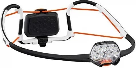 Dritë koke Petzl IKO CORE, e bardhë dhe portokalli