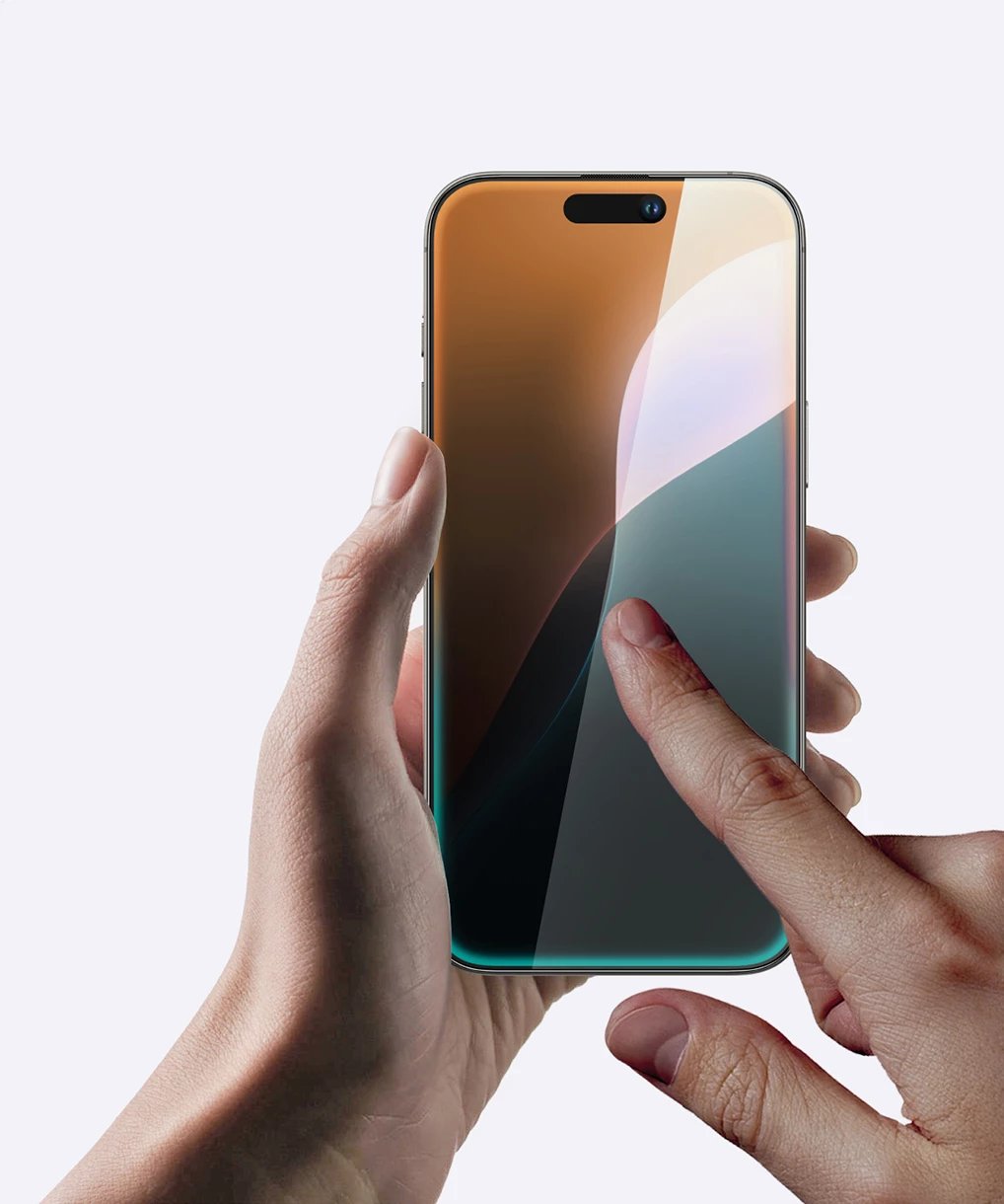 Xham i temperuar AmazingThing Titan Max për iPhone 16 Plus, transparent