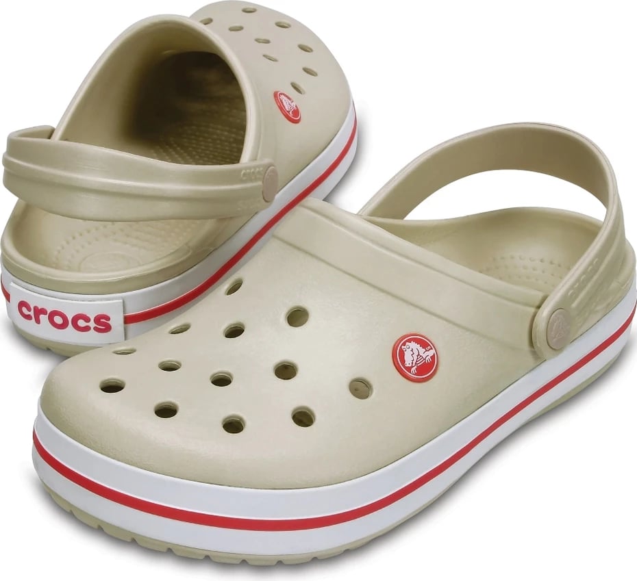 Këpucë Crocs unisex, bezhë