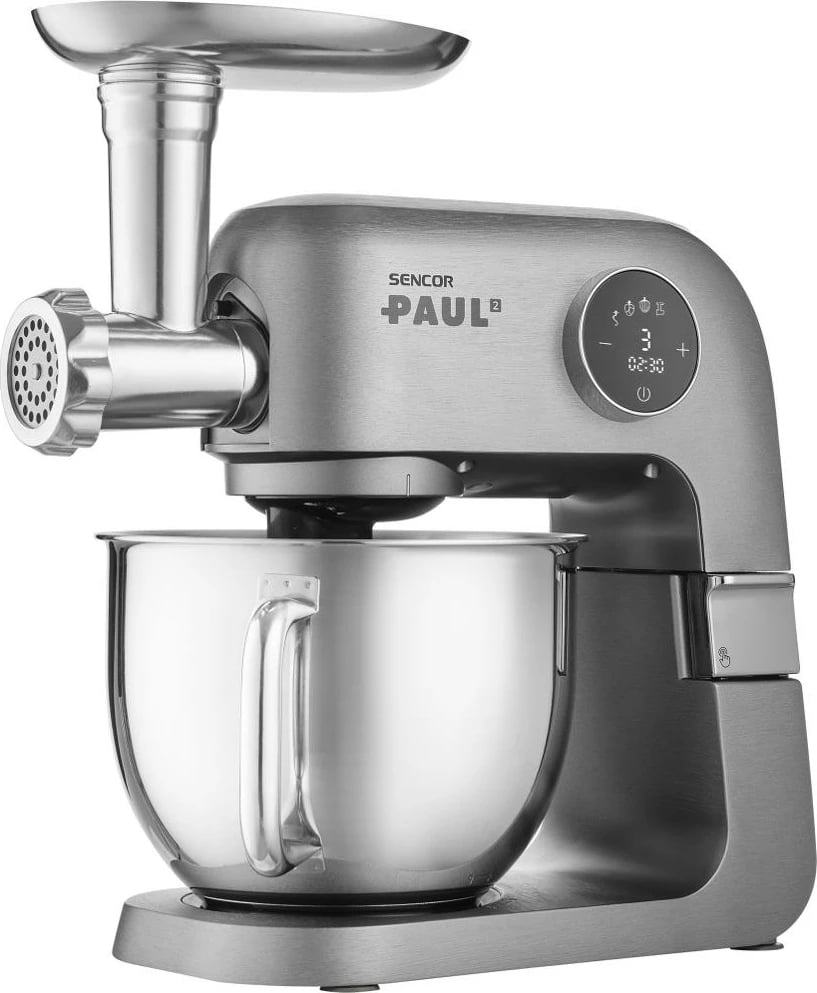 Mikser për kuzhinë Sencor STM 7740 PAUL 2, 6 l, 1.500w, e argjendtë