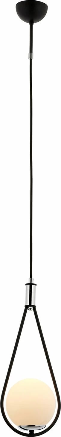 Llambë tavani Opviq, Av-4316-1Bsy, metal e xham, e zezë dhe e bardhë, 120x20cm Llambë tavani Opviq, Av-4316-1Bsy, metal e xham, e zezë dhe e bardhë, 120x20cm