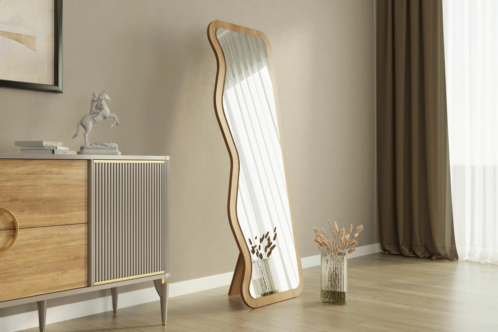 Pasqyrë Hanah Home, Asel, natyrale