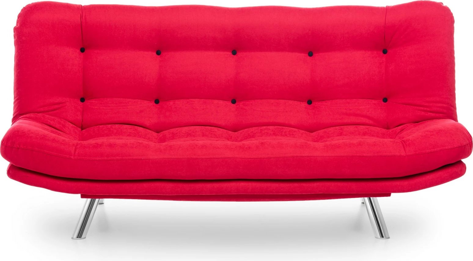 Divan-krevat 3 vendësh, Atelier del Sofa, Misa Sofabed, i kuq