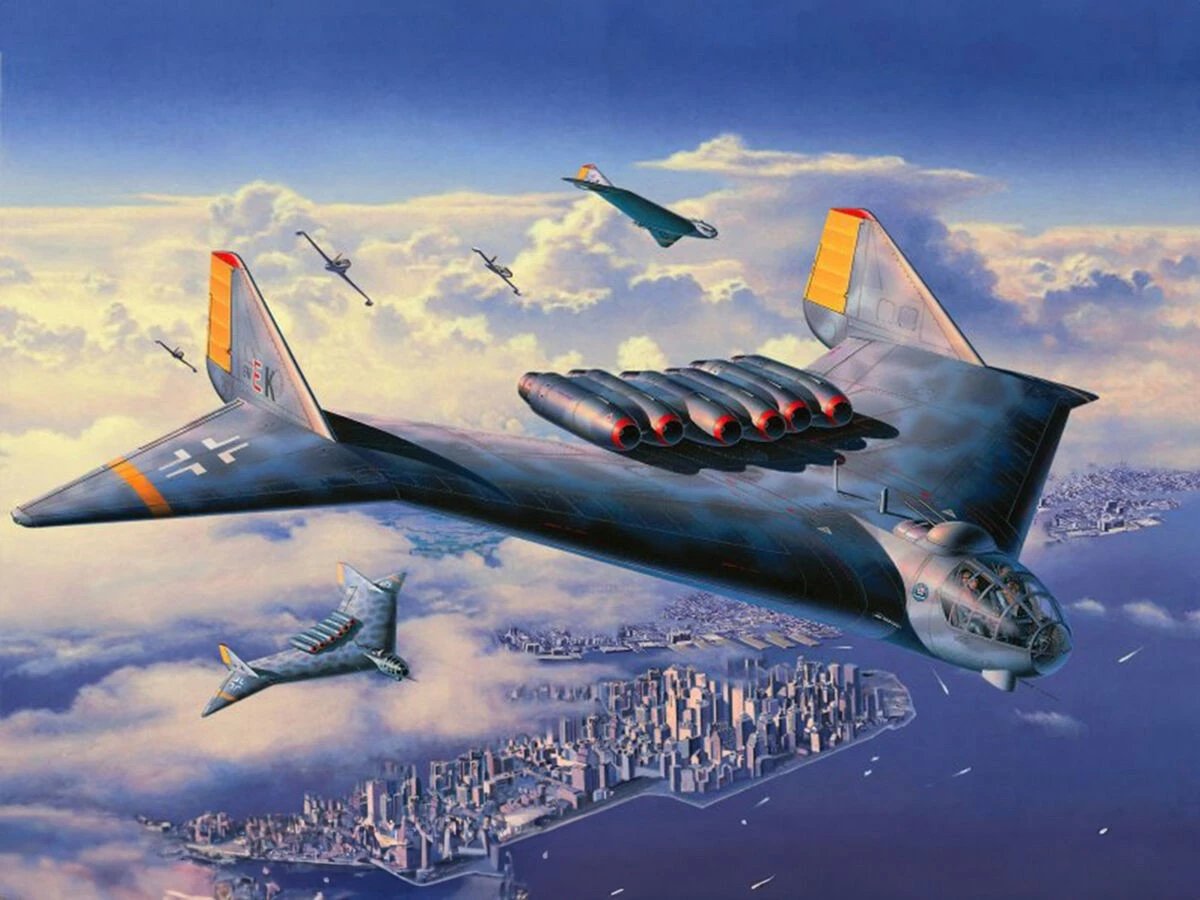 Model plastik aeroplani Revell Arado AR E.555, 1:72, 98 pjesë