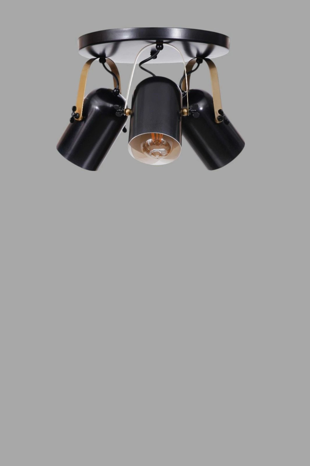 Llambadar metalik Opviq, 8995-3, ngjyrë e zezë dhe ari