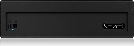 Kasë eksternale ICY BOX IB-256WP, 2.5", USB 3.2, alumini, e zezë