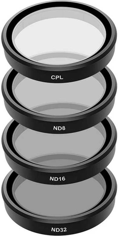 Set filtrash Telesin OA-FLT-005 për DJI Osmo Action 3/4/5, CPL/ND8/ND16/ND32 Set filtrash Telesin OA-FLT-005 për DJI Osmo Action 3/4/5, CPL/ND8/ND16/ND32