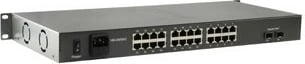 Switch LevelOne 26-Port FGP-2602, 24 PoE, 2 Gigabit SFP, 380W