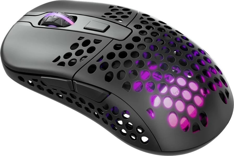 Maus Cherry XTRFY M42 RGB, Ambidextrous, Optical, RF Wireless + USB Type-C, 19000 DPI, Bardhë Maus Cherry XTRFY M42 RGB, Ambidextrous, Optical, RF Wireless + USB Type-C, 19000 DPI, Bardhë