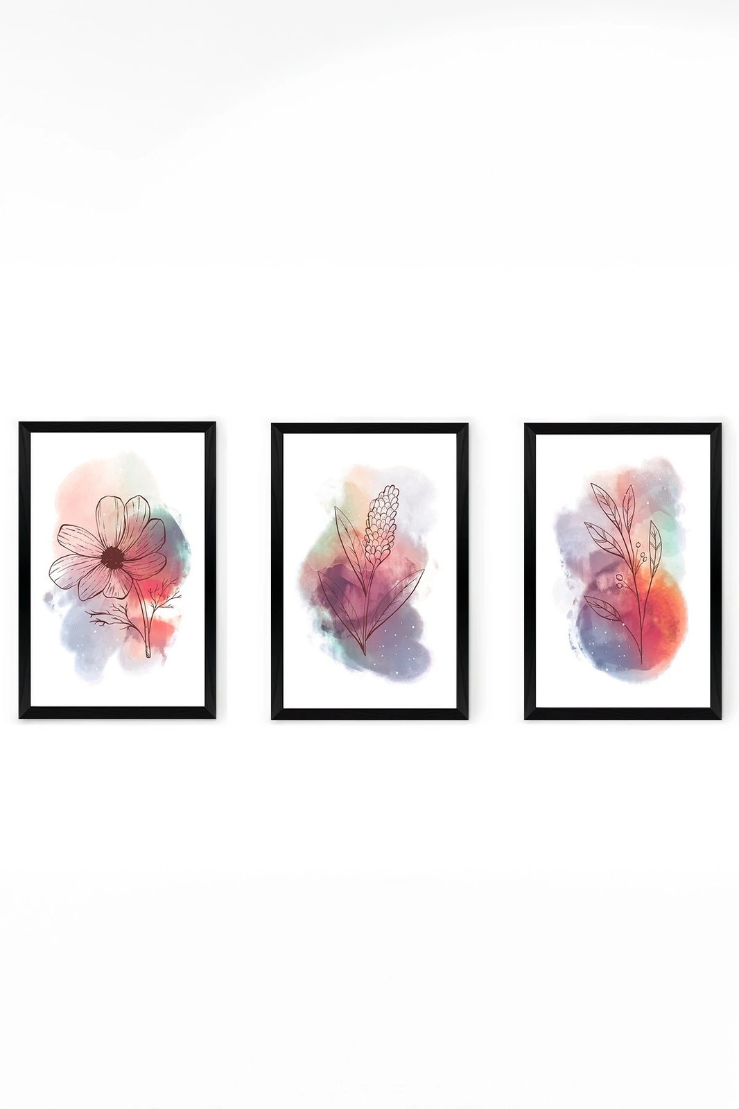 Set pikturash dekorative (3 copë), Wallity, Artsycllct28