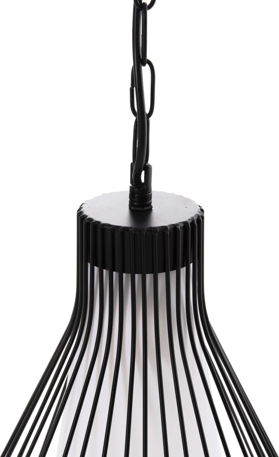 Llambë varëse tavani, kapak metali i zi, FH4074, Φ33x141H cm Llambë varëse tavani, kapak metali i zi, FH4074, Φ33x141H cm