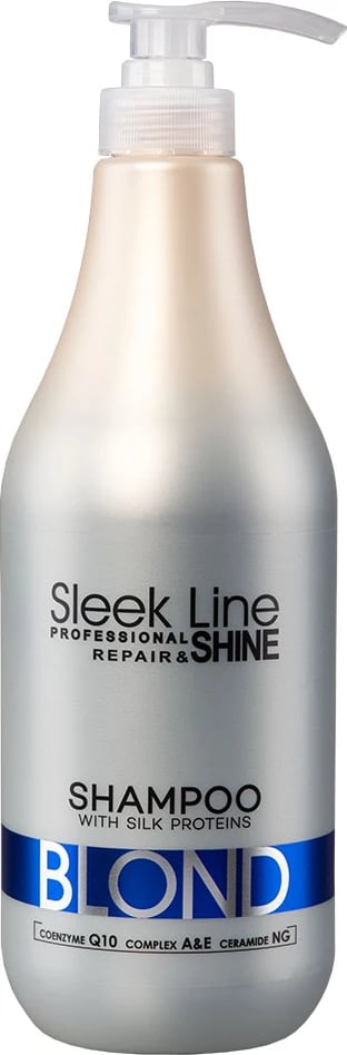 Shampon për femra Stapiz Sleek Line Blond Platinum, 1000ml