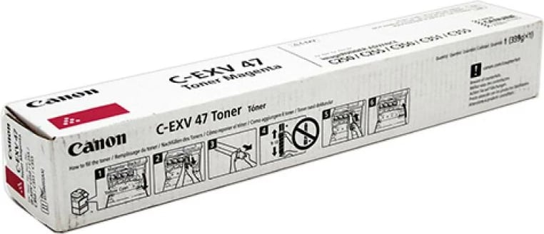 Toner, Canon, C-EXV 47 (8518B002), rendiment 9,750–23,700 faqe, magenta