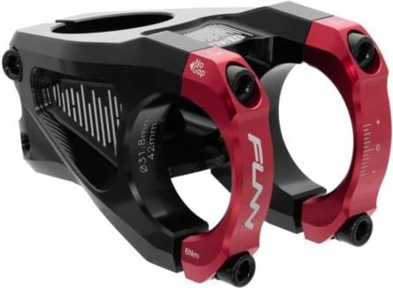 Mbajtëse timoni për biçikletë FUNN, e kuqe