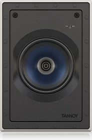 Gjëmsë muri Tannoy PCI 6DC IW, koncentri dyfishtë, 6", i zi