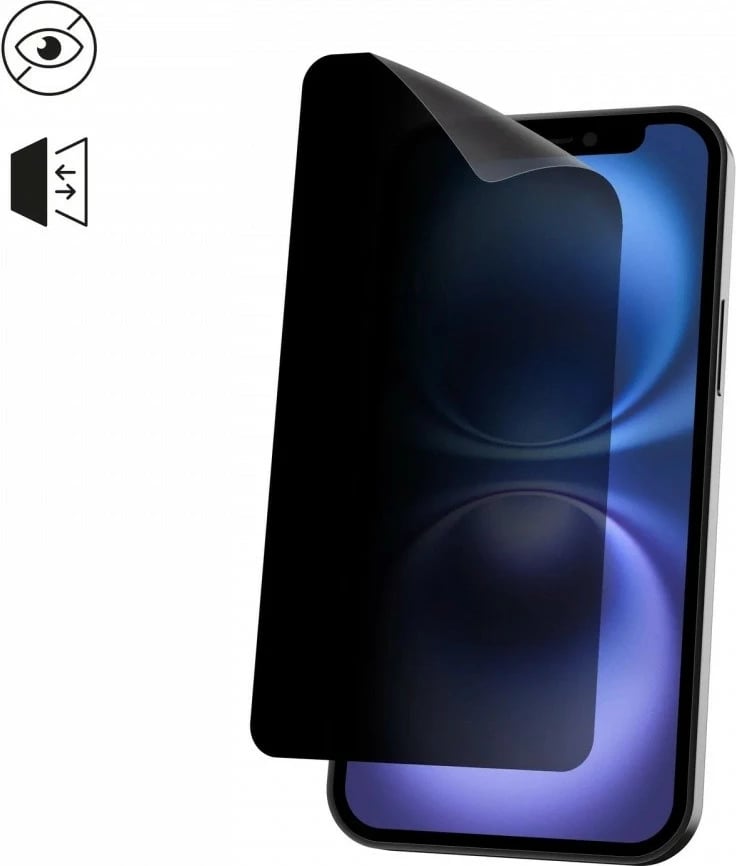 Filtër privatësie 4‑anësh me ngjitës, DICOTA, D80540-4AD, për Apple iPhone 17 6.3", 145.8 x 67.9 mm, 1 copë